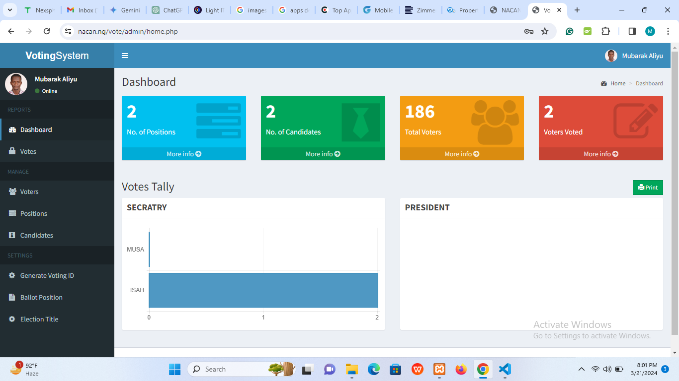 Admin Panel